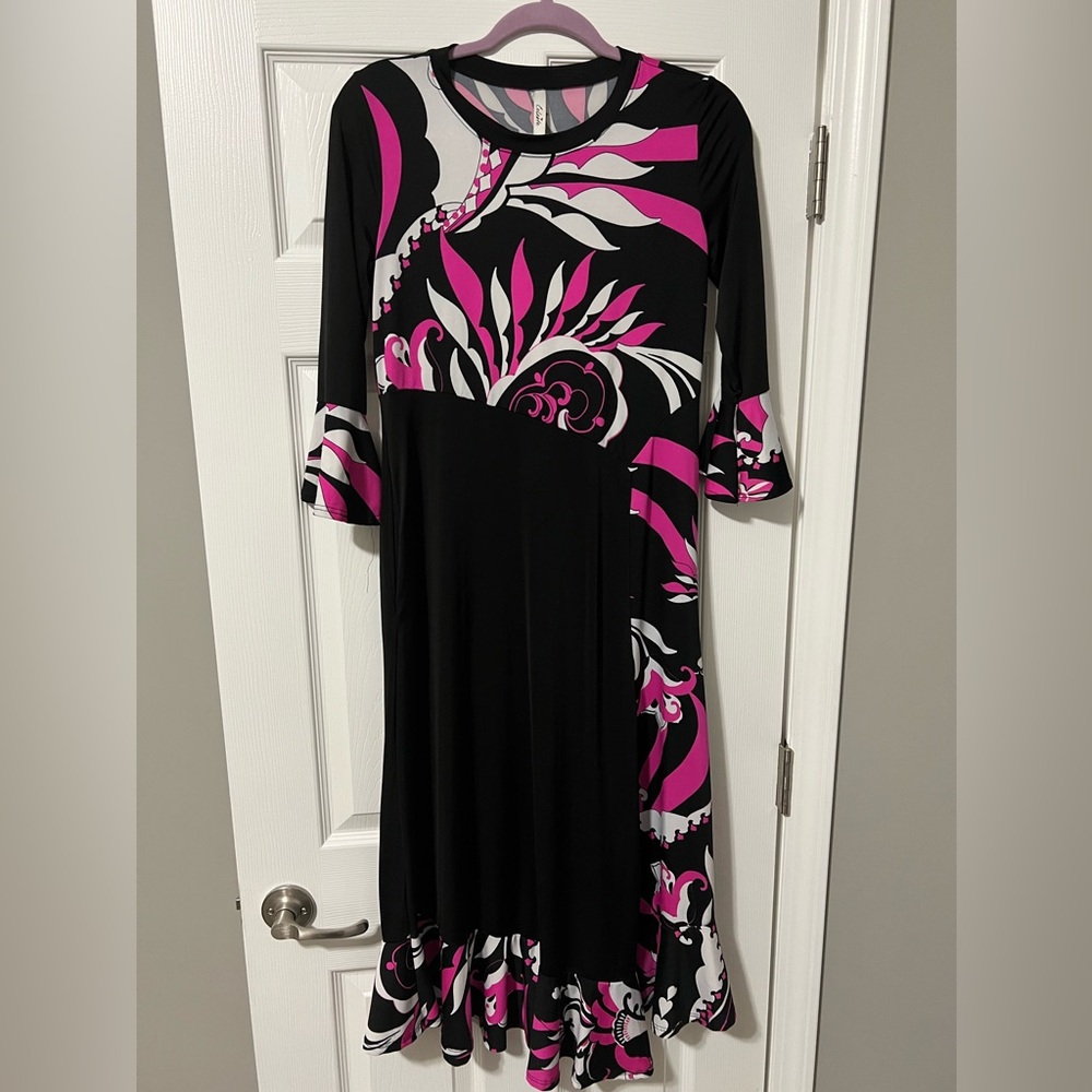 Celeste midi dress.